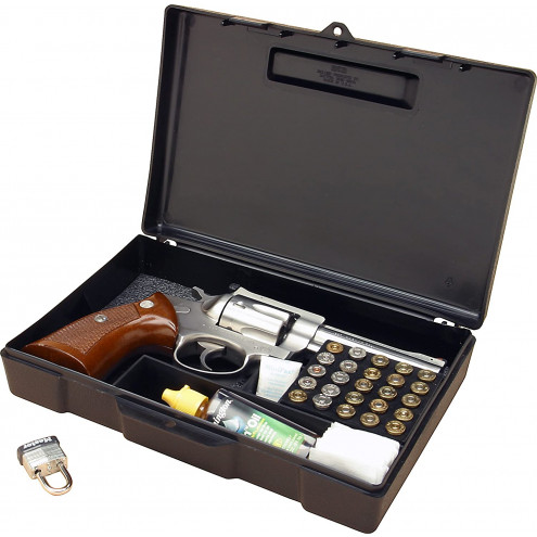 MTM Pistol Handgun Long Term Storage Case 4" Revolver