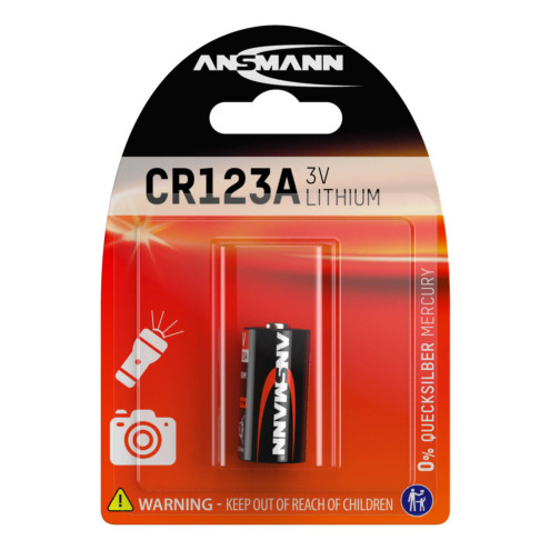 Ansmann Lithium Battery CR123A