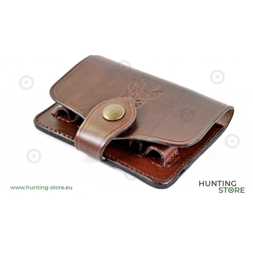 Blanc Bullet Holder Case 6K, real leather