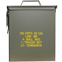 Mil-Tec US Ammo Box M9 Cal. 50 Large