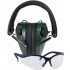 Caldwell E-Max Lo Pro Elec Muff with Shooting Glasses
