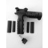 ADE Foregrip with Pressure Switch, Picatinny Rail & Flashlight Adapter 