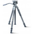 VANGUARD VEO 2 Pro 263CV Carbon Tripod with PH-15 Two-Way Video Pan Head - Rated at 11LBS/5KG