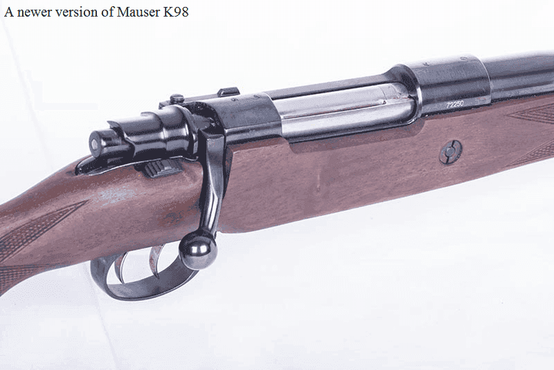 Mauser K98 without a bulb